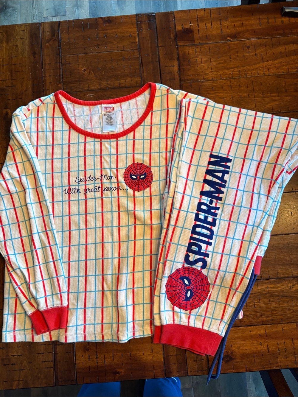 Marvel Spider-Man Organic Cotton Soft PJ’s - XL - Comic-con, Geek chic, Nerdcore